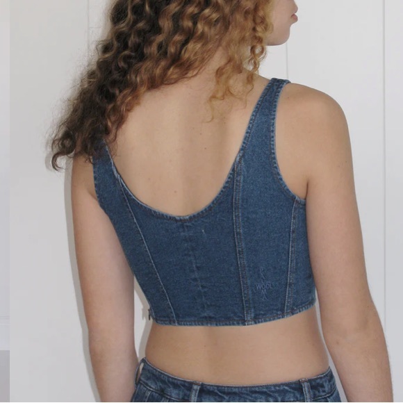 Paloma Wool Ramon Denim Top - Picture 6 of 9